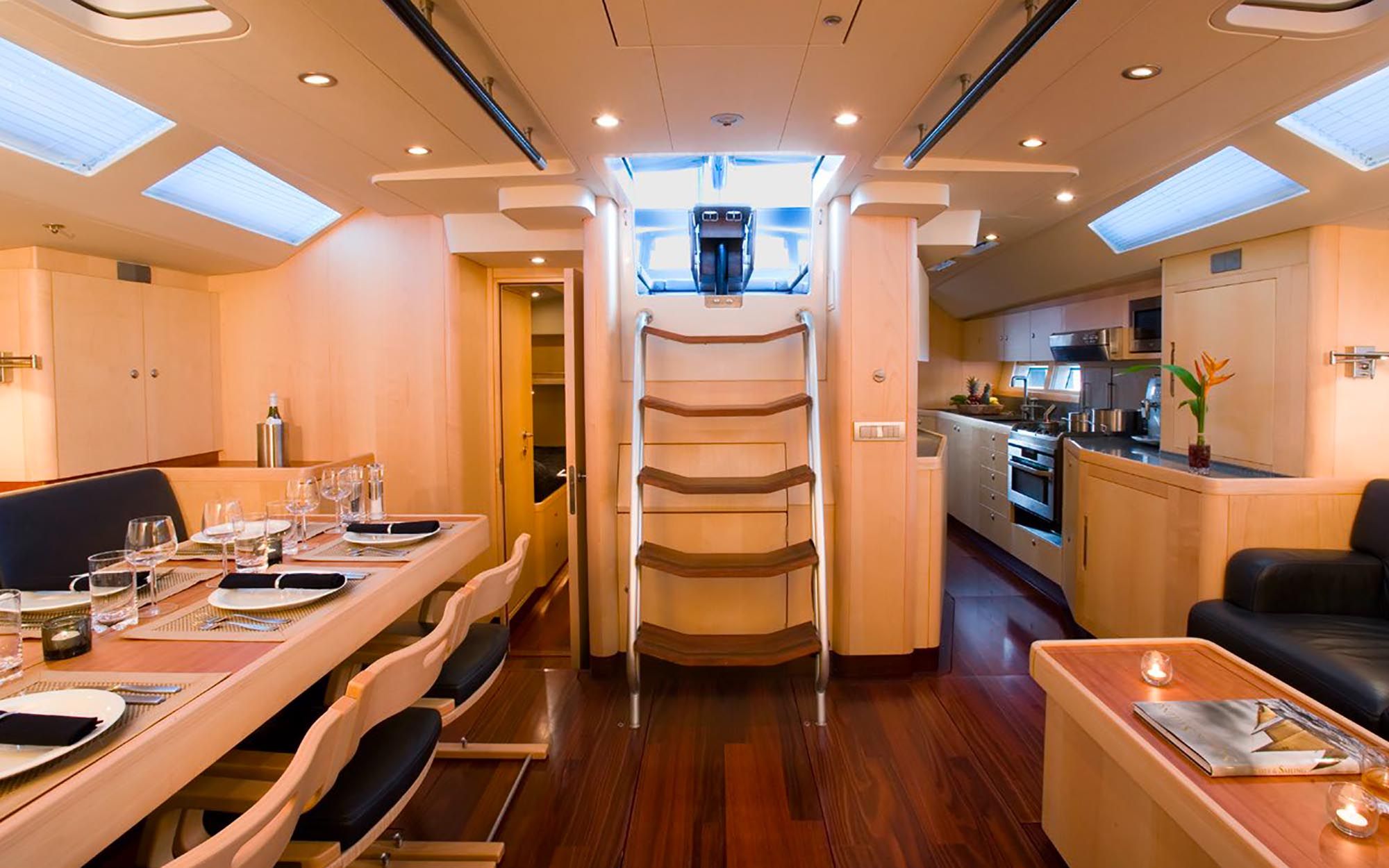 Nautor Swan 78 Custom Interior