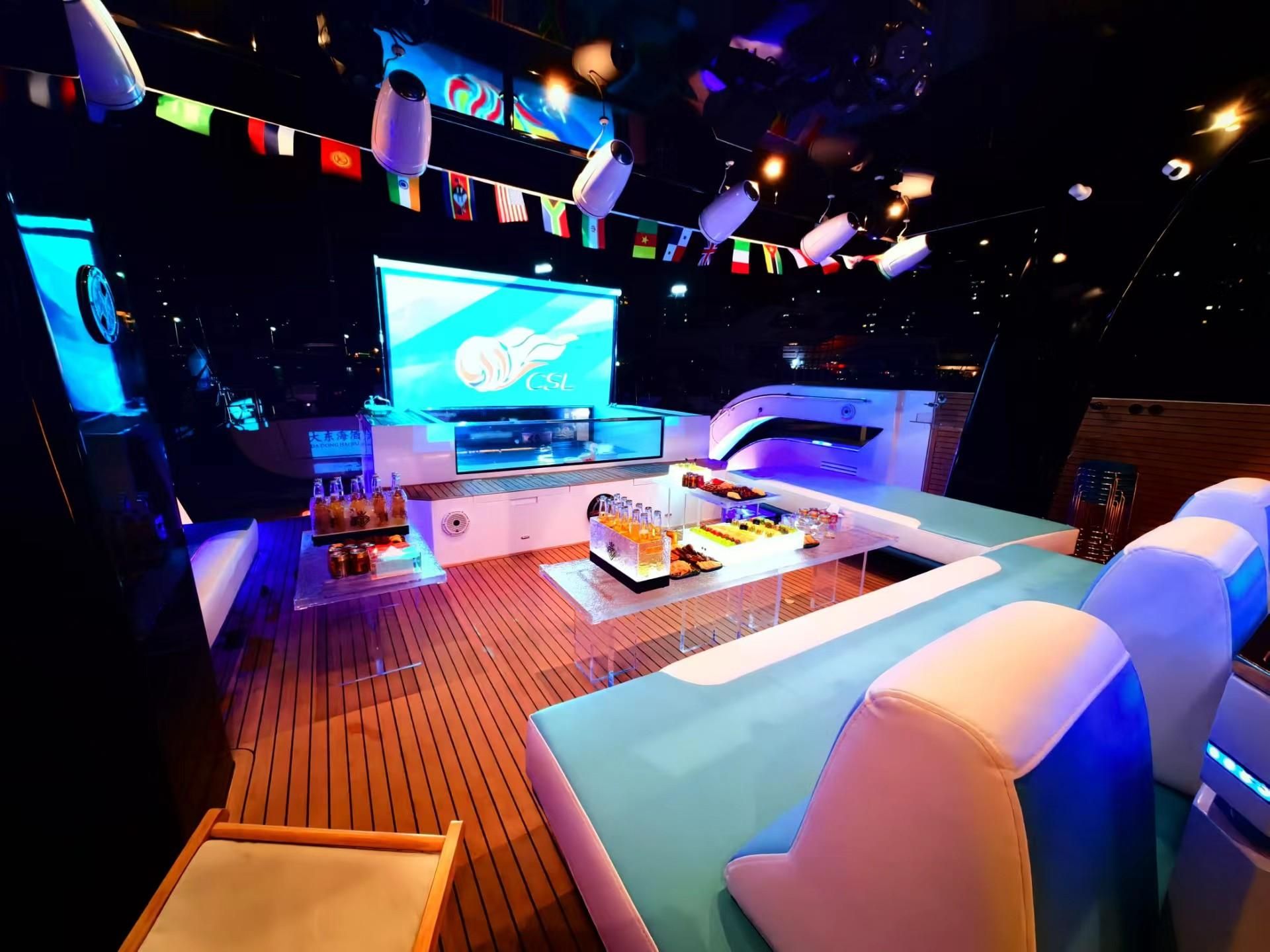 Diamond Yachts P55 Power Catamaran Interior