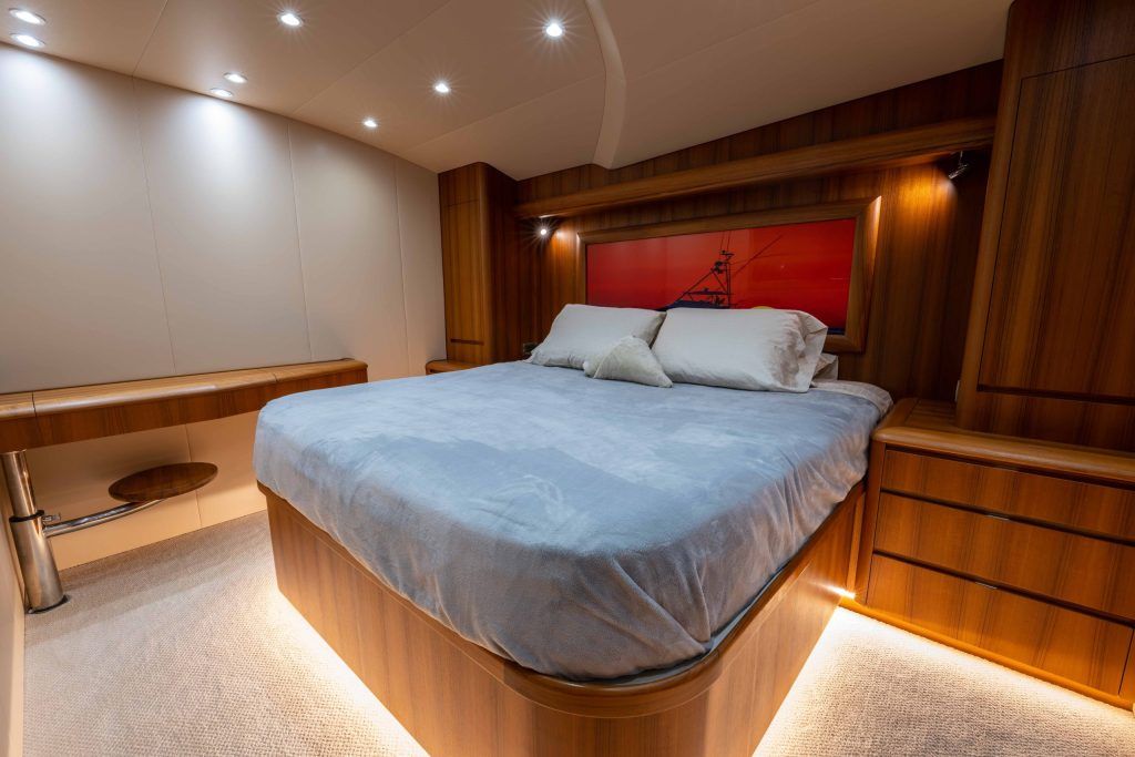 Interior del Garlington 71' Flybridge