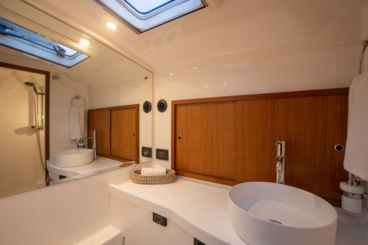 Interni del Hylas Yachts M47