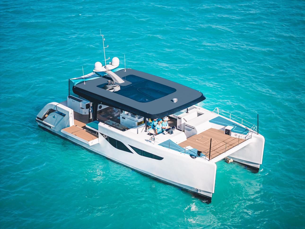 Diamond Yachts P55 Power Catamaran photo