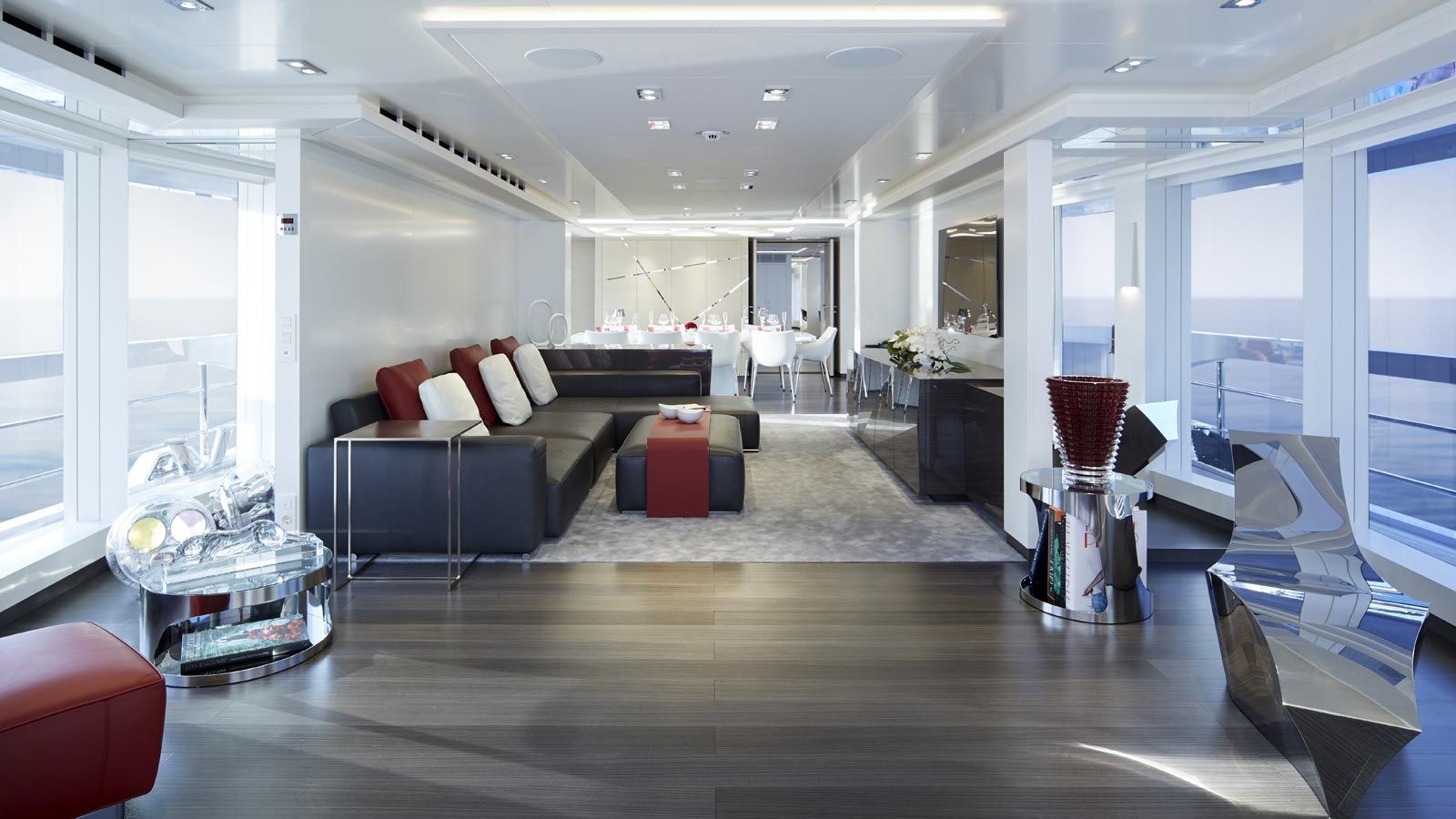 Interior del Heesen Yachts Home