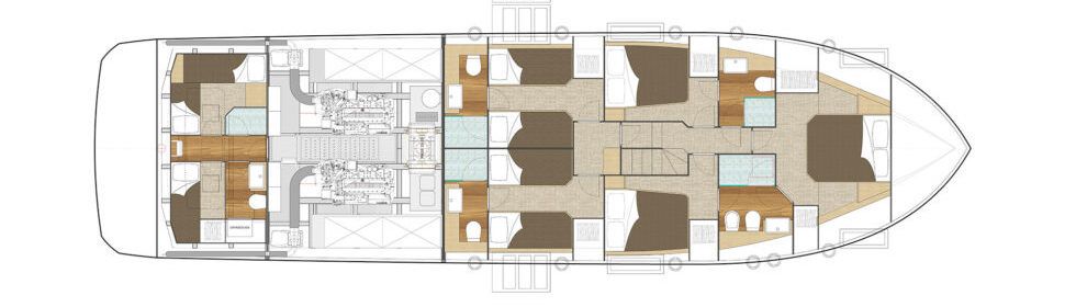 5-Cabin Layout