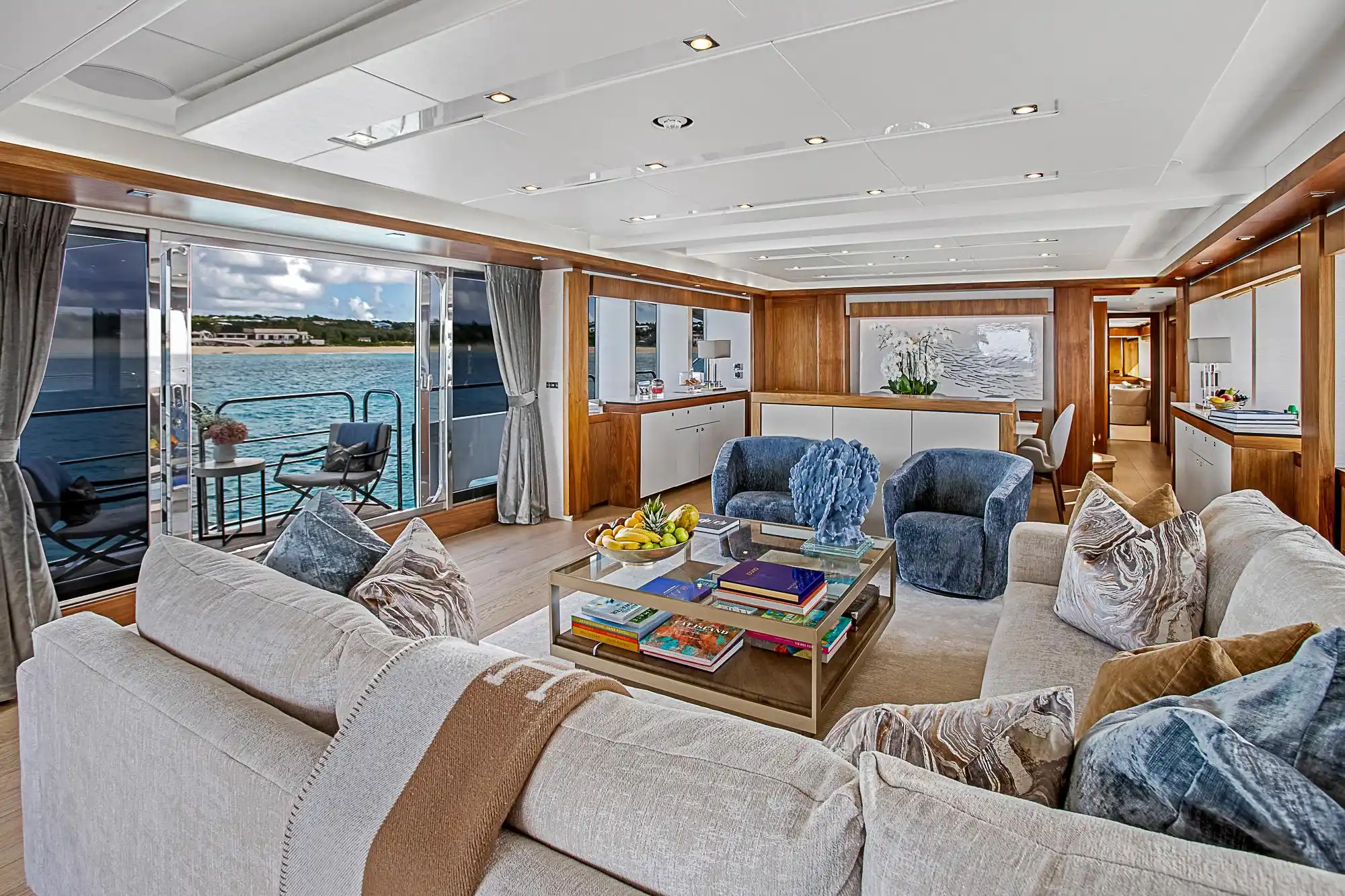 Interior del Sunseeker Sport  115'