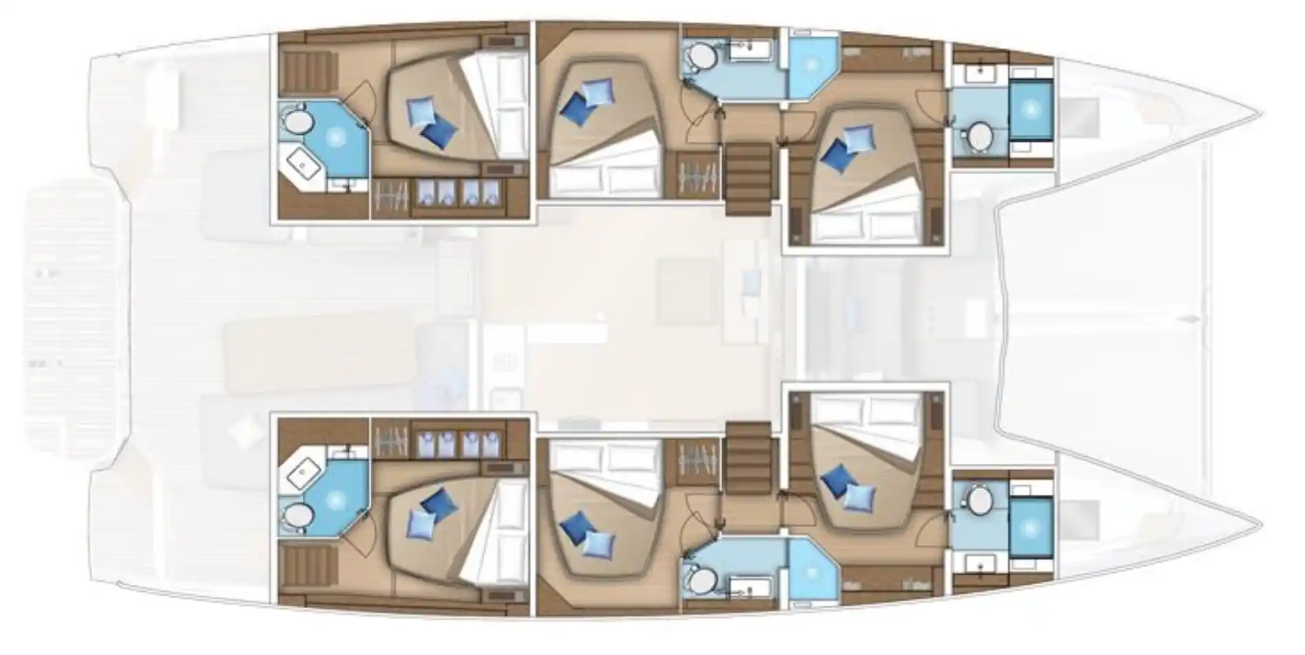 6-Cabin Layout - Millenium
