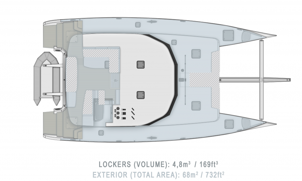 3-cabin Layout