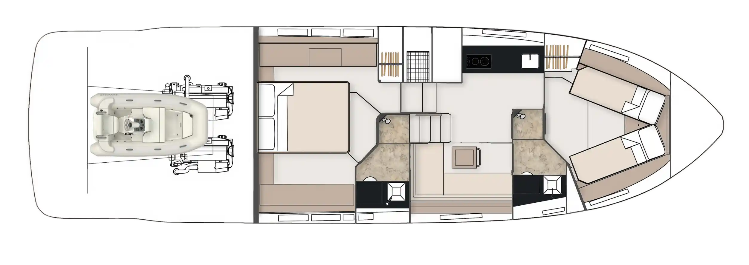 2-Cabin Layout