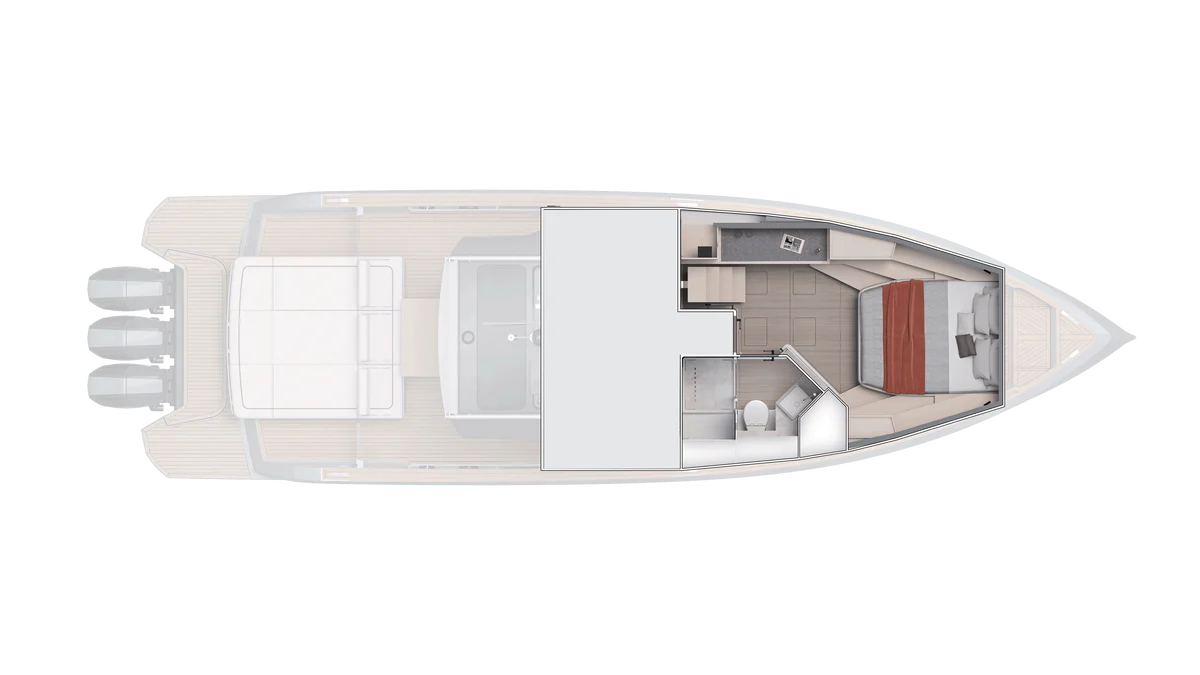 1-Cabin Layout/Versione Letto