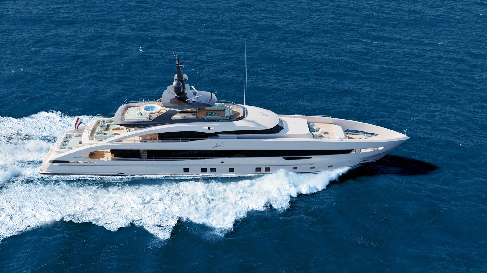 Exterior del Heesen Yachts Alp