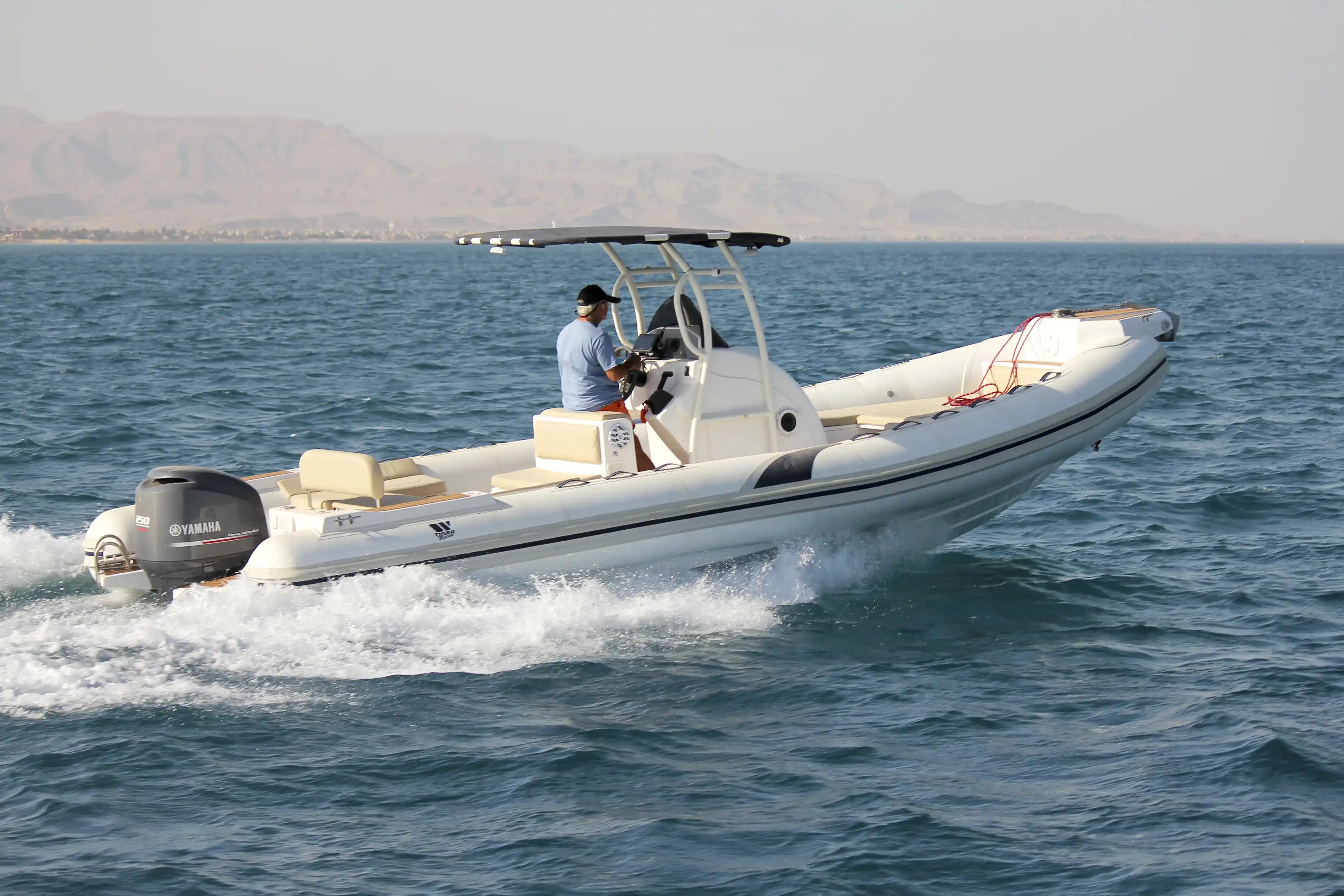 Esterni del Tiger Marine Open 850