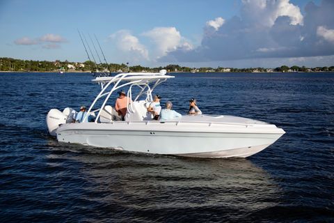 Außenbereich der Glasstream 280 SCX