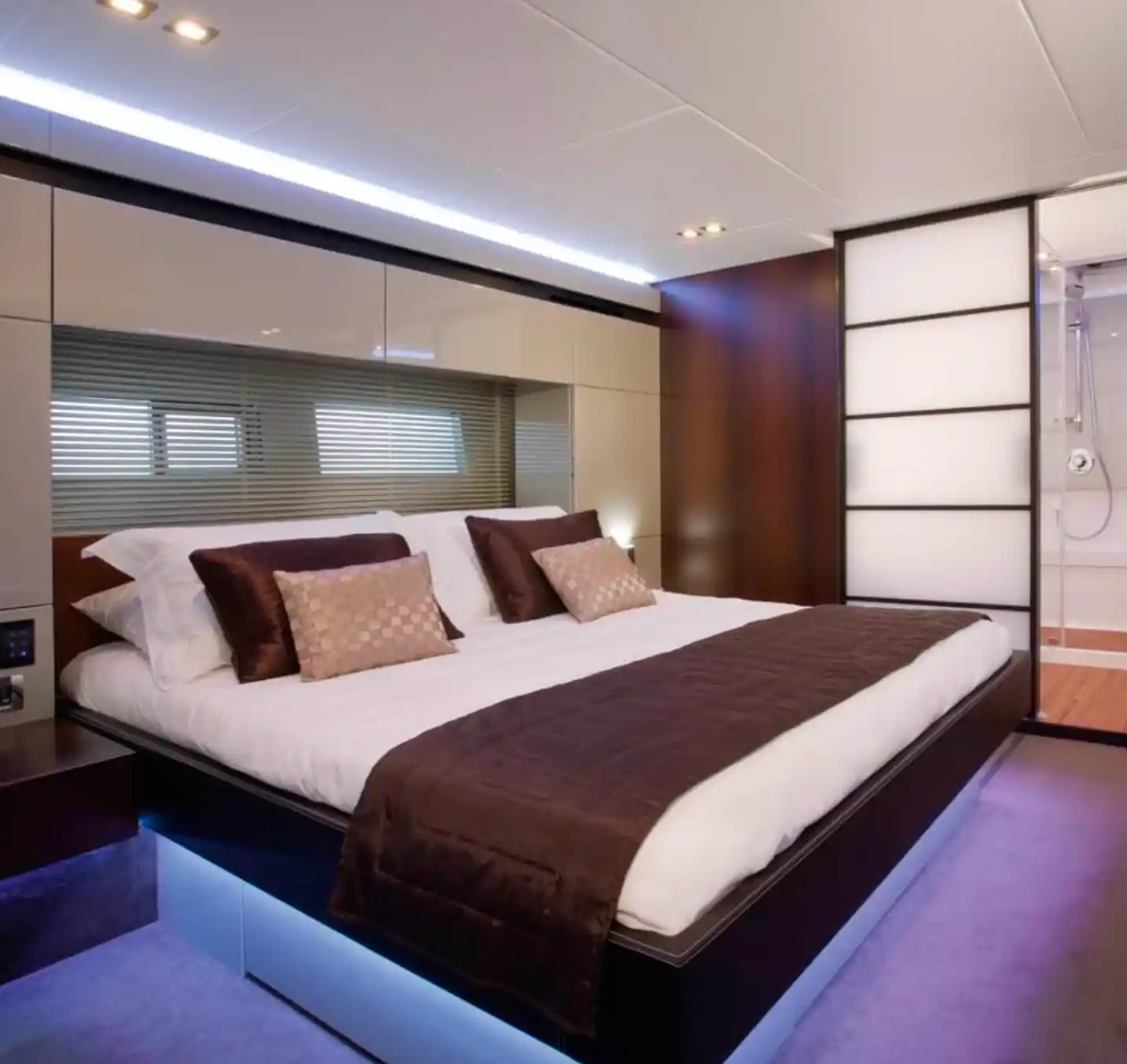 Interieur van de Fairline 58 Targa GT