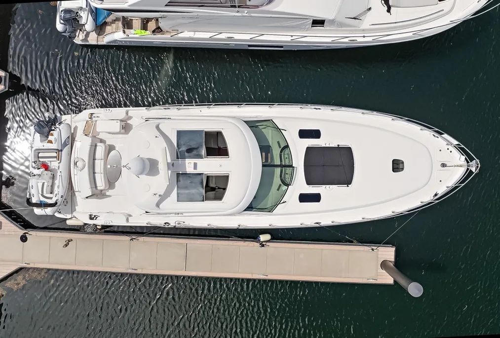 Außenbereich der Sea Ray Sundancer 60