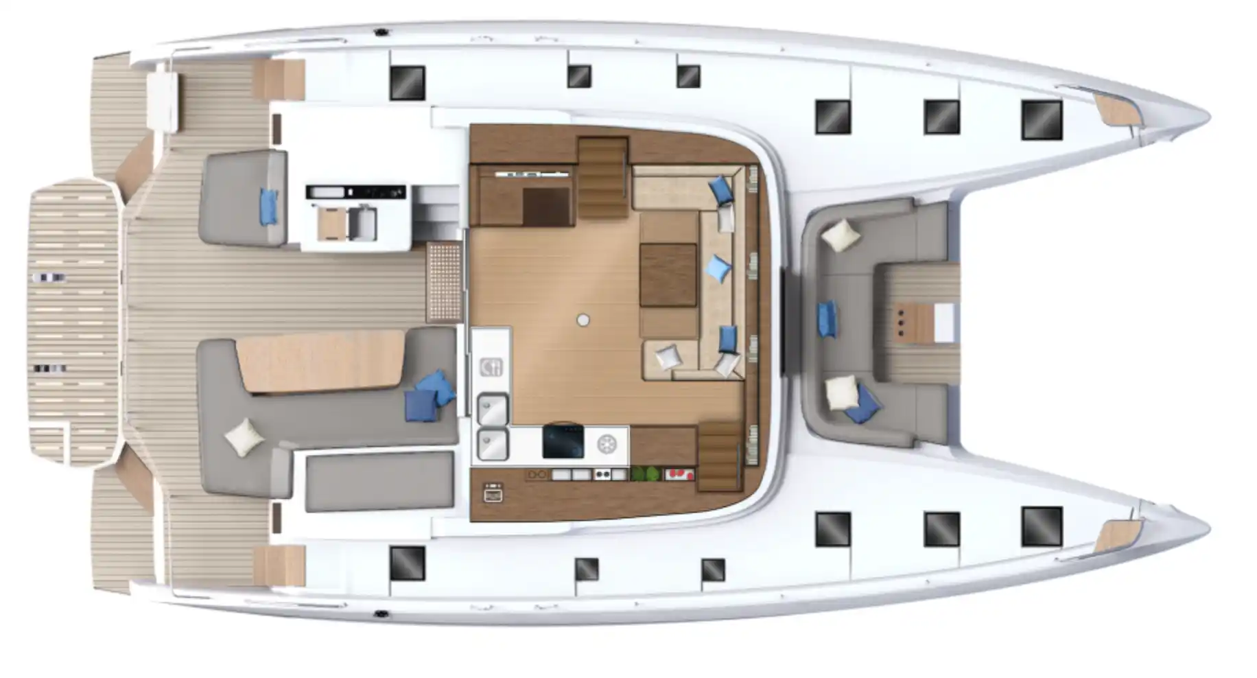 4-Cabin Layout