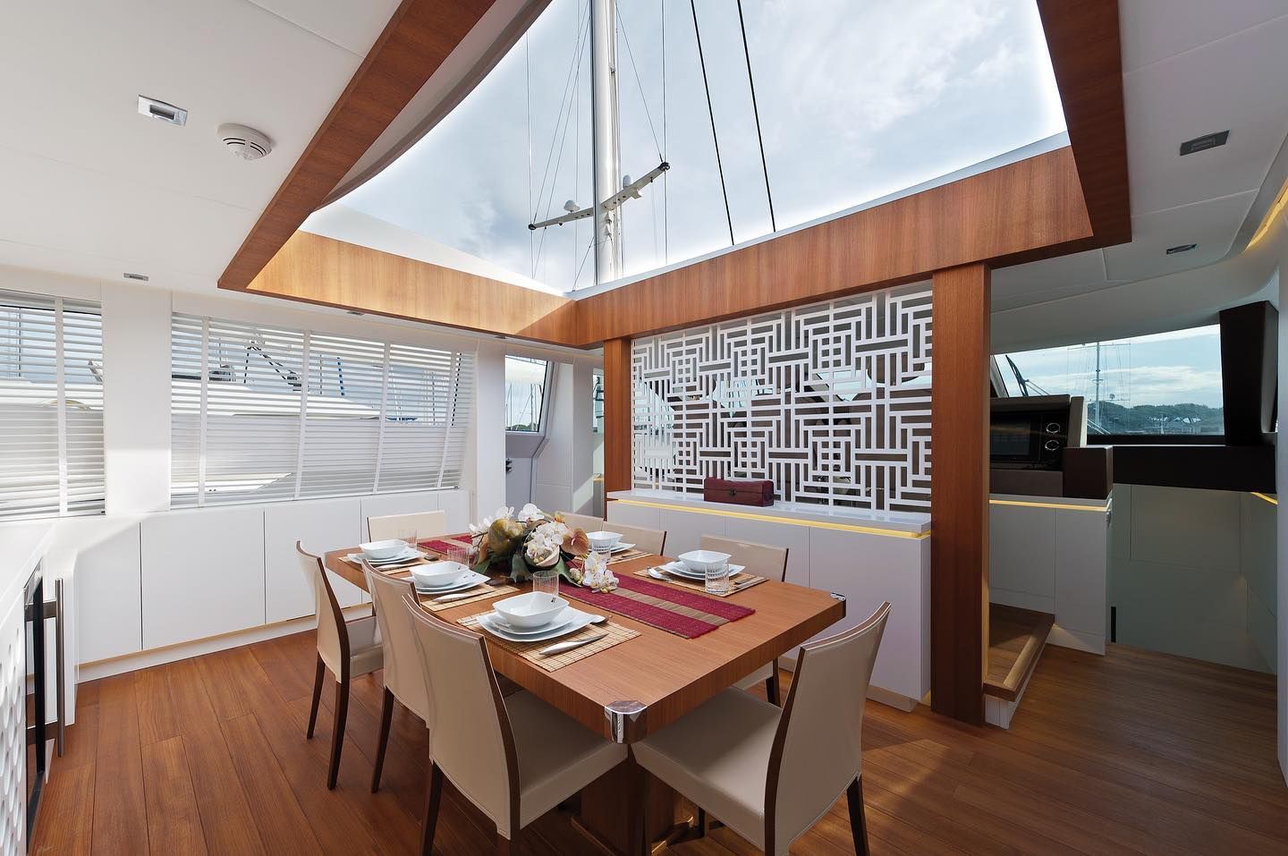 AB Yachts 116 Interior