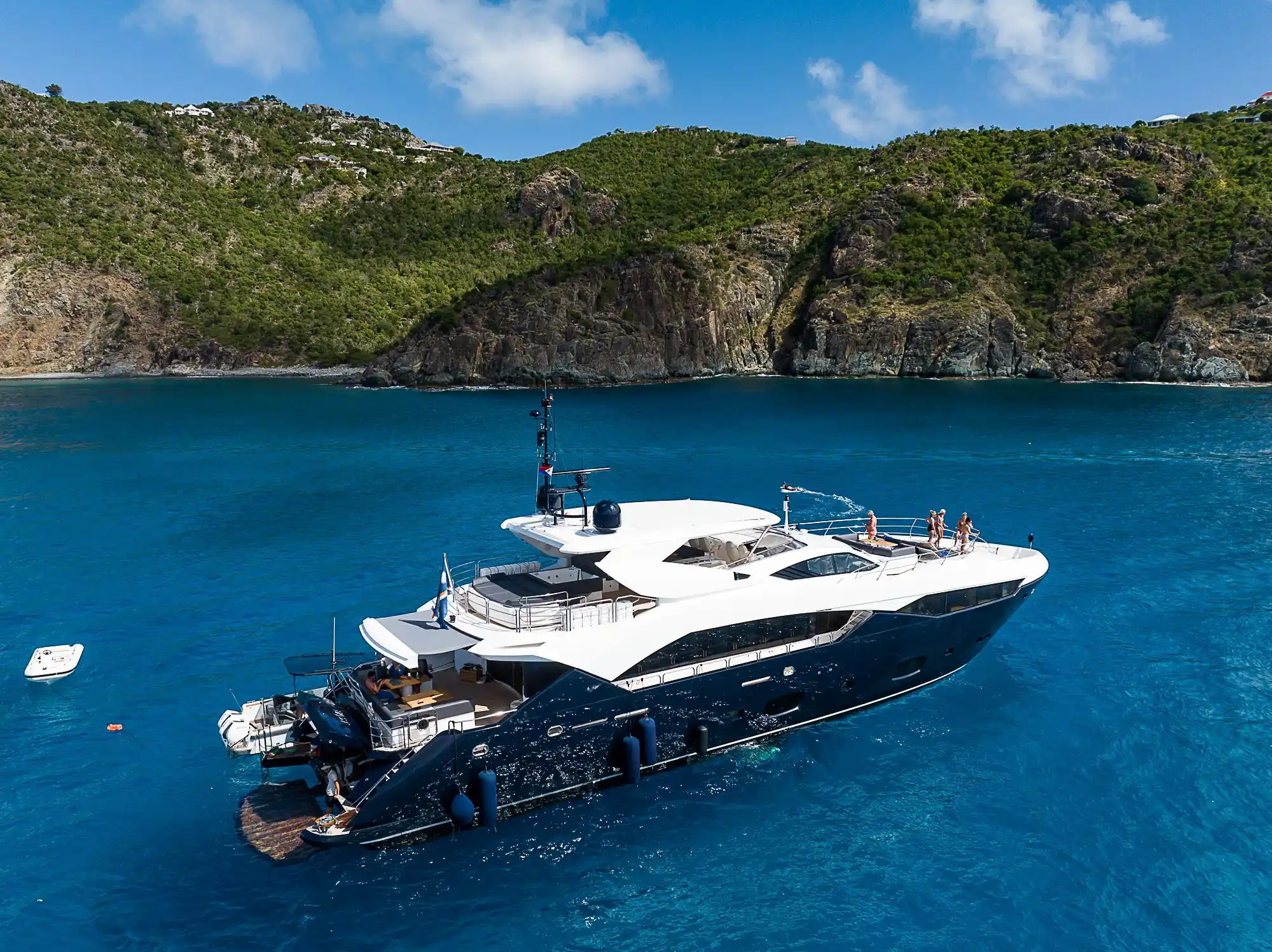 Exterior del Sunseeker Sport  115'