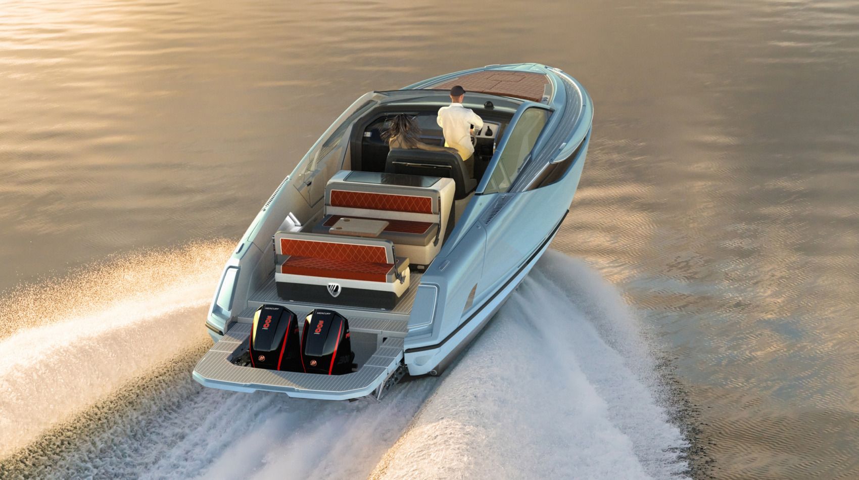 Fairline F//LINE 33 Outboard Exterior