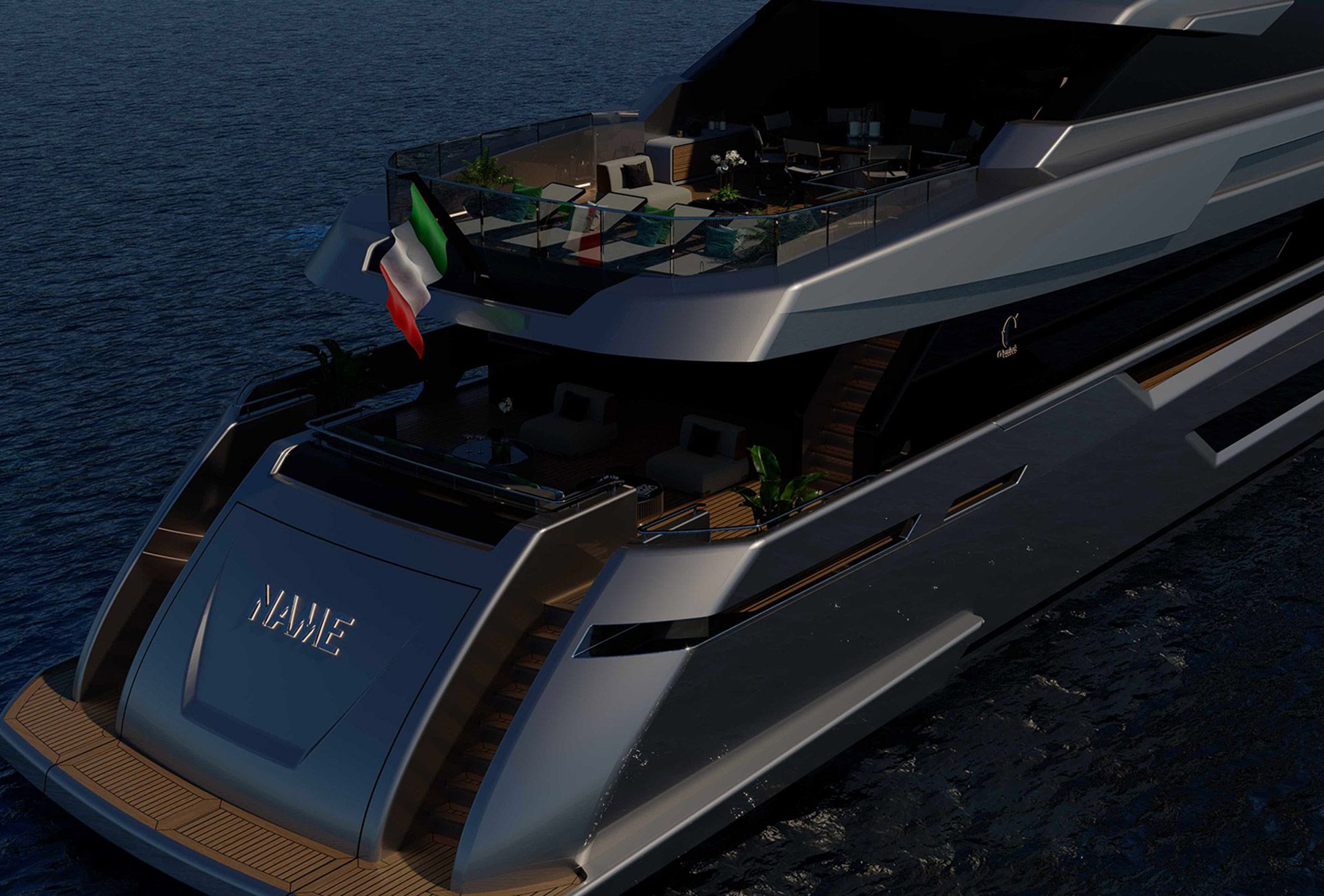 Interior del Columbus Yachts Sport 43 MT
