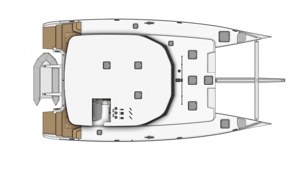 3-cabin Layout