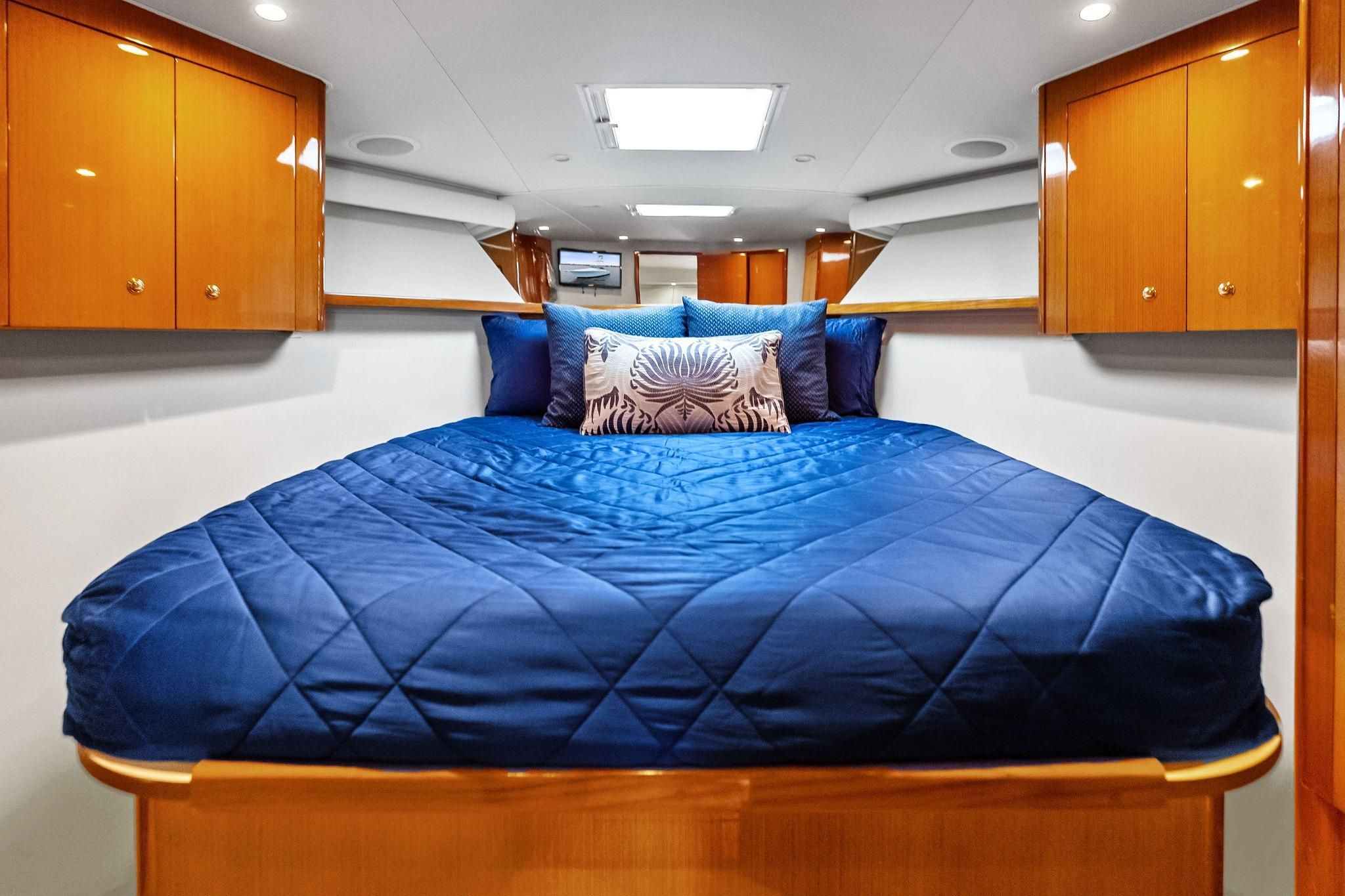 Interieur van de Viking Yacht 45 Open