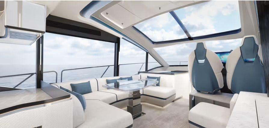 Galeon Yachts 570 Skydeck Interior