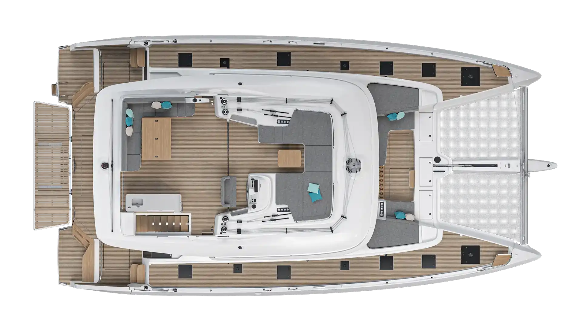 5-Cabin Layout/Galley Up