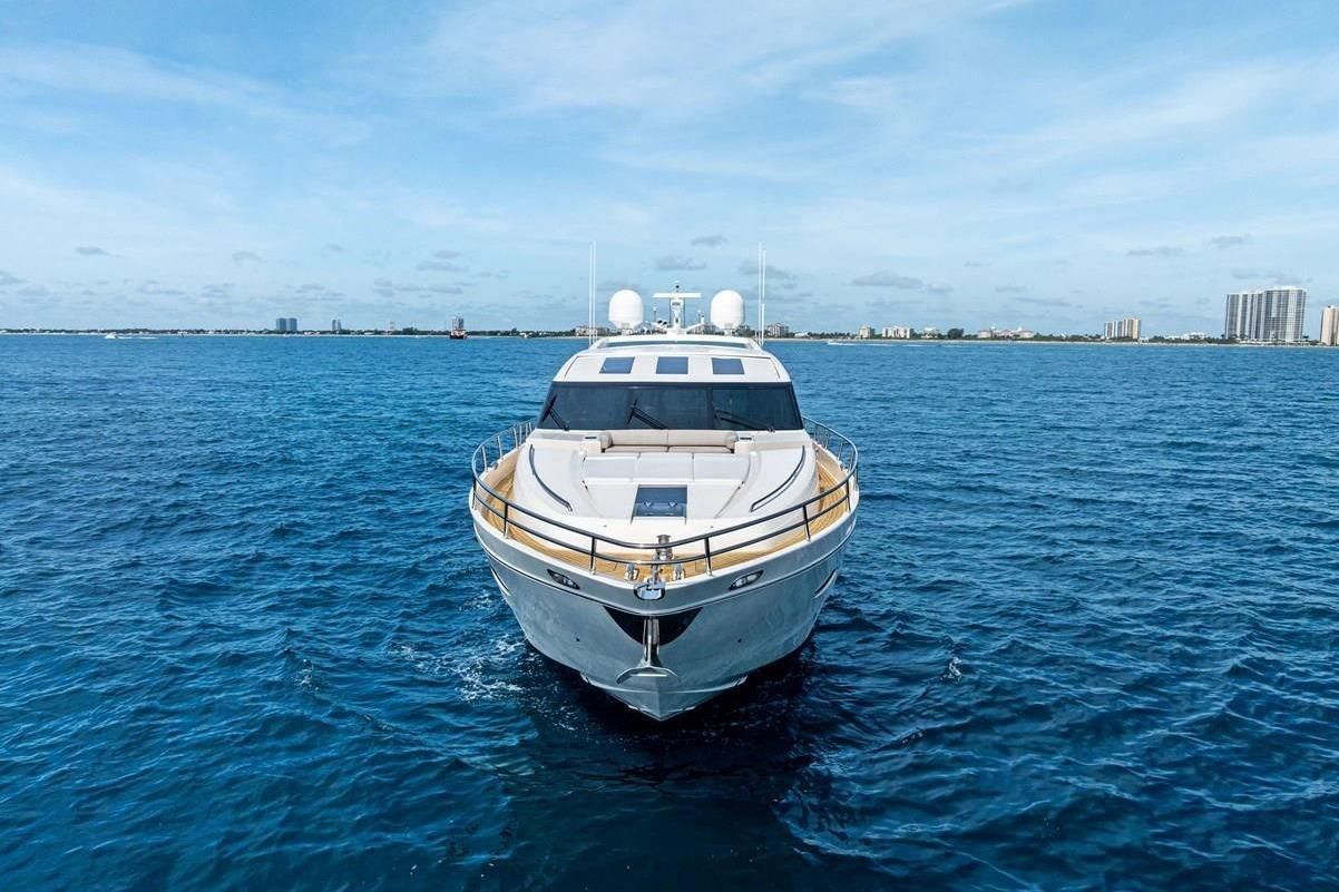 Außenbereich der Princess Yachts 78