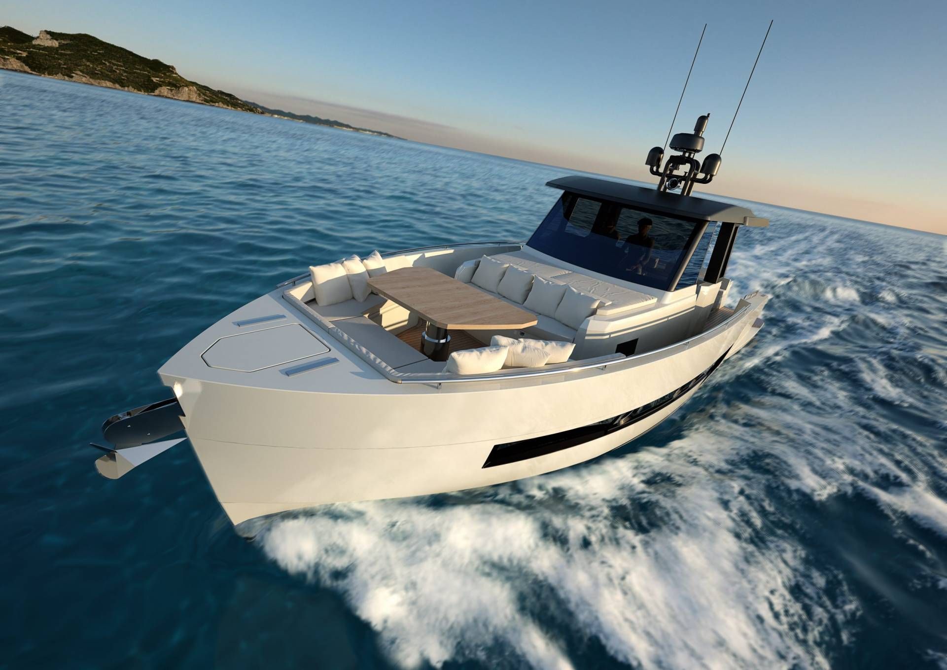 Interni del Sundeck 400