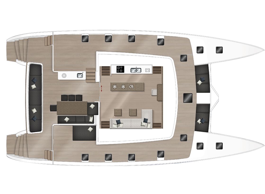 4-Cabin Layout