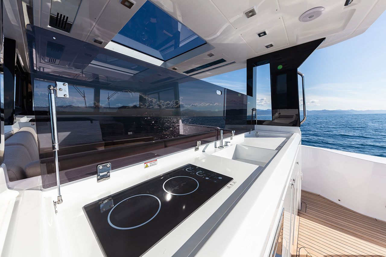 Interieur van de Sundeck 430