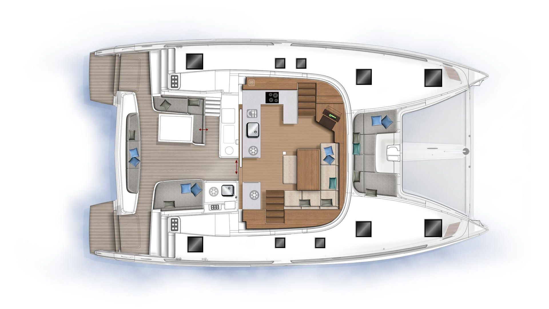 4-Cabin Layout