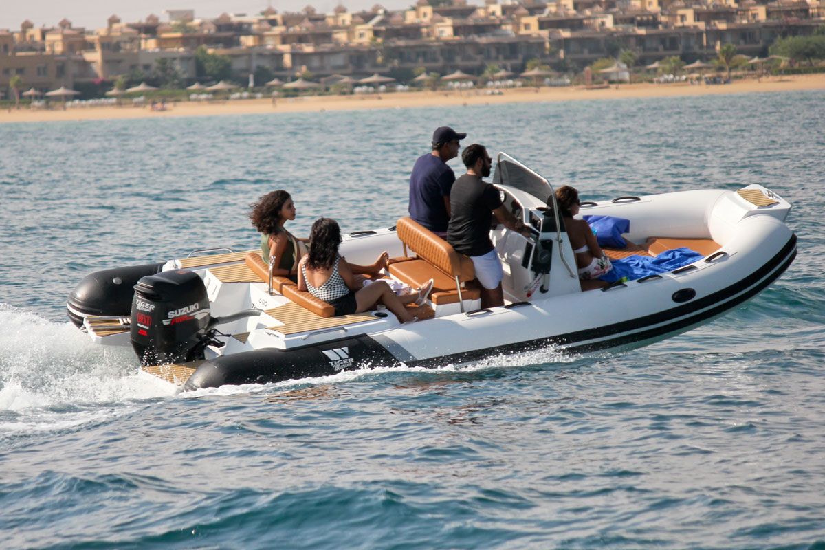 Extérieur du Tiger Marine TopLine 600