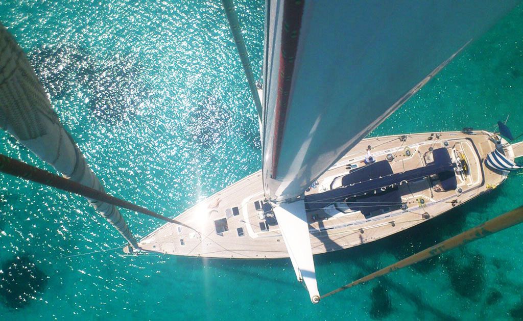 Esterni del Nautor Swan 77