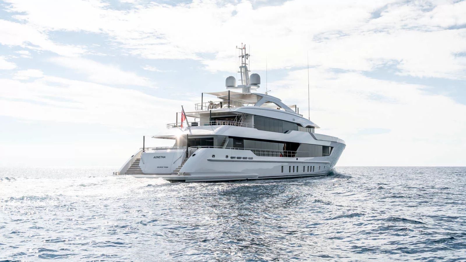 Exterior del Heesen Yachts Agnetha