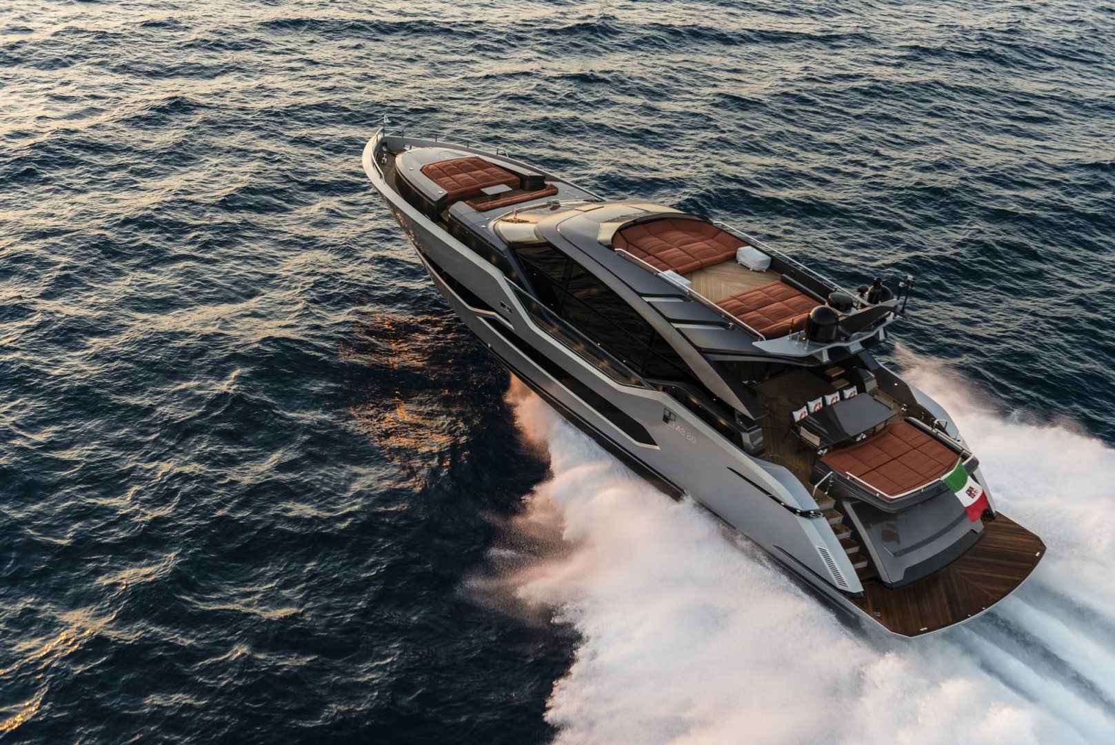 Esterni del AB Yachts 80