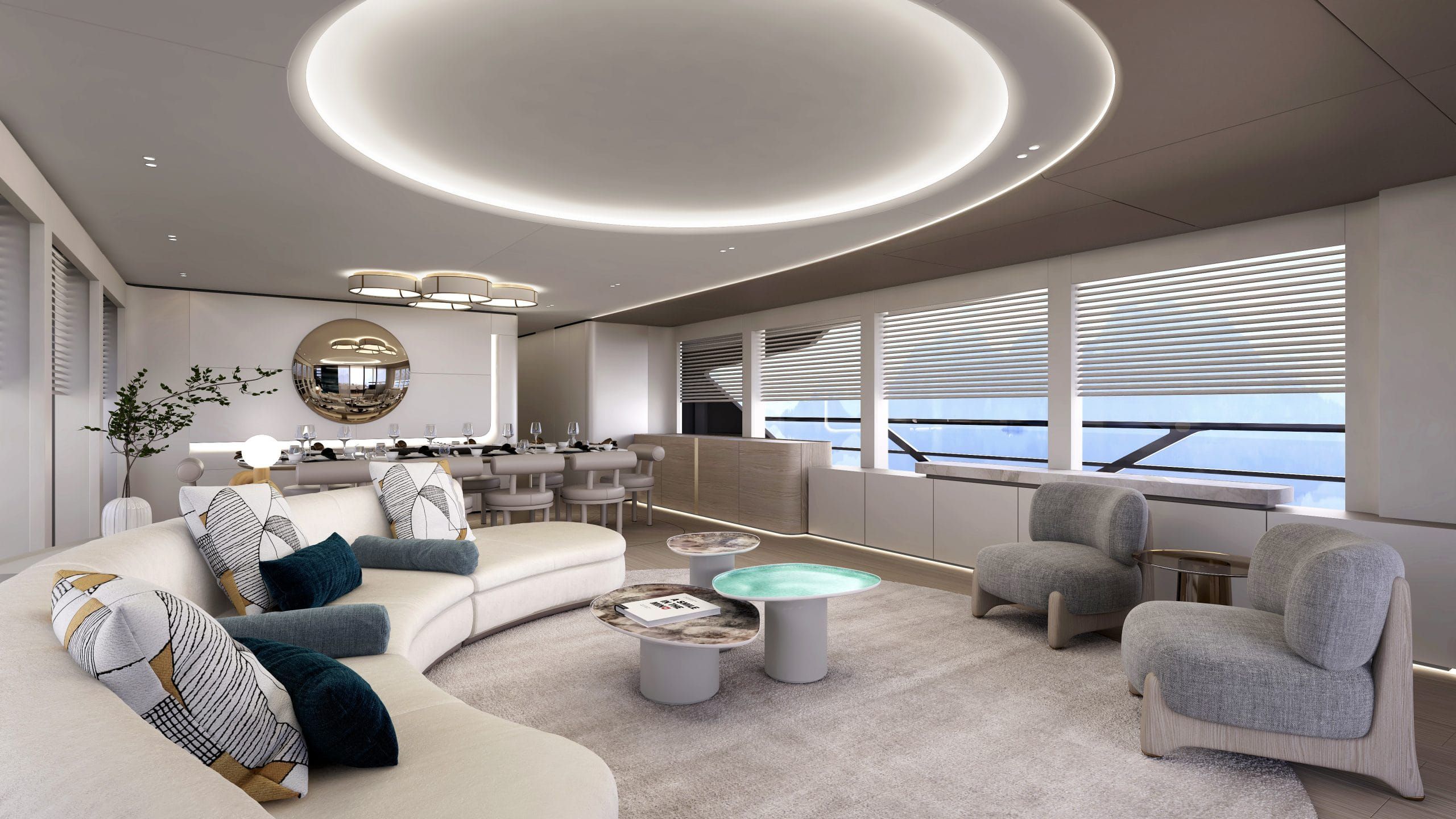 Intérieur du Mazu Yachts 112 DS