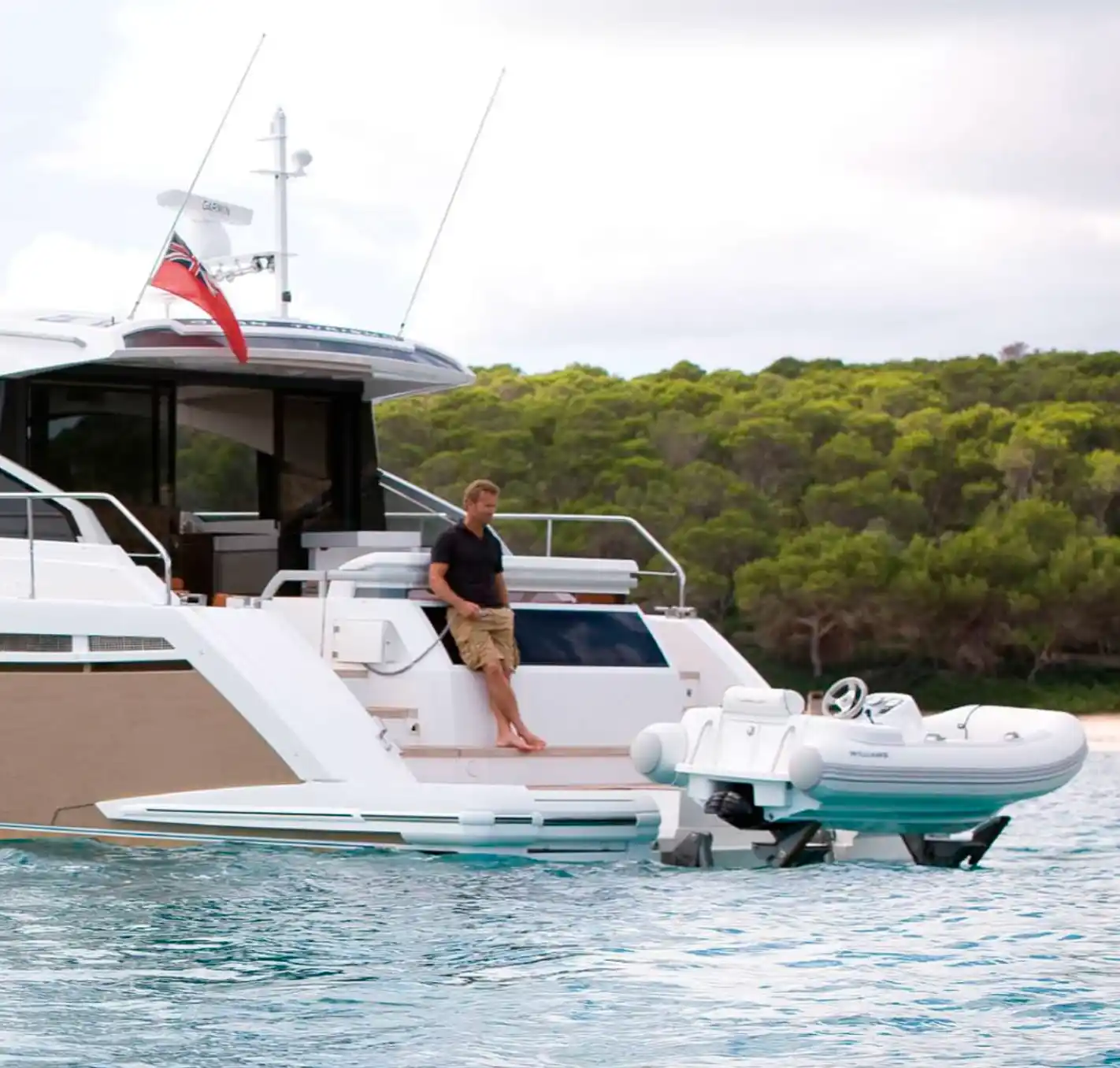 Exterieur van de Fairline 58 Targa GT