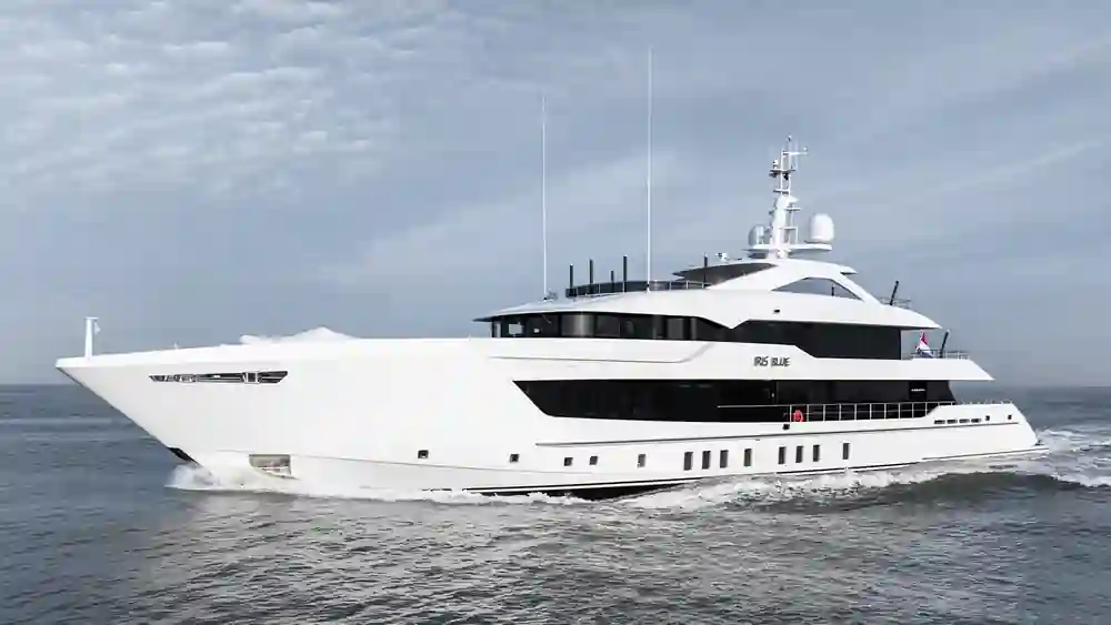 Heesen Yachts Iris Blue