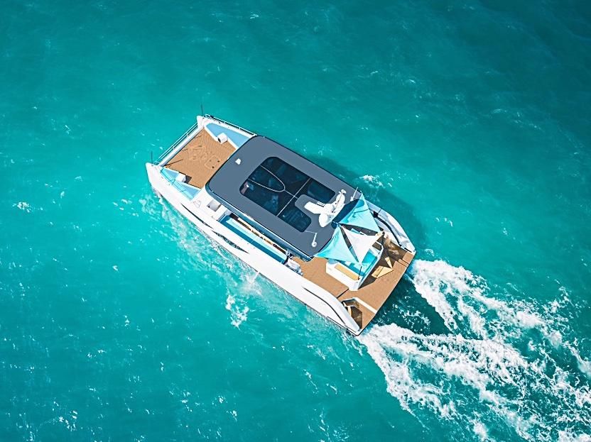 Diamond Yachts P55 Power Catamaran Exterior