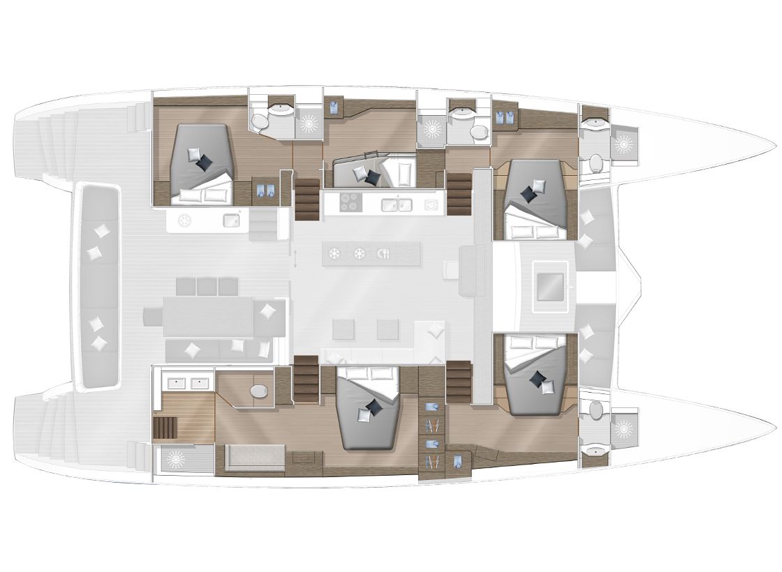 5-Cabin Layout