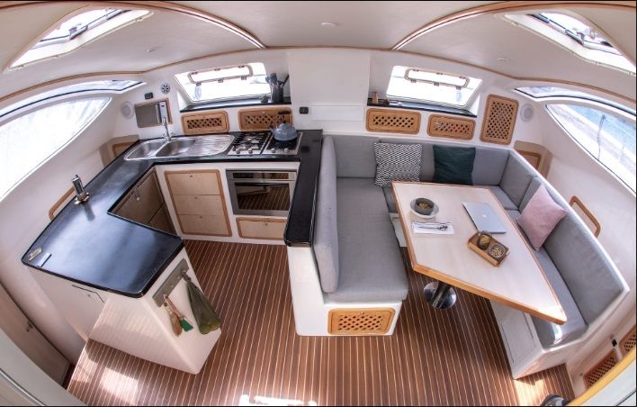 Innenbereich der Celtic Yachts 40