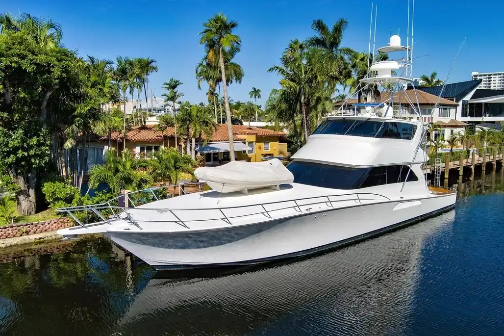 Viking Yacht 74 Enclosed Bridge
