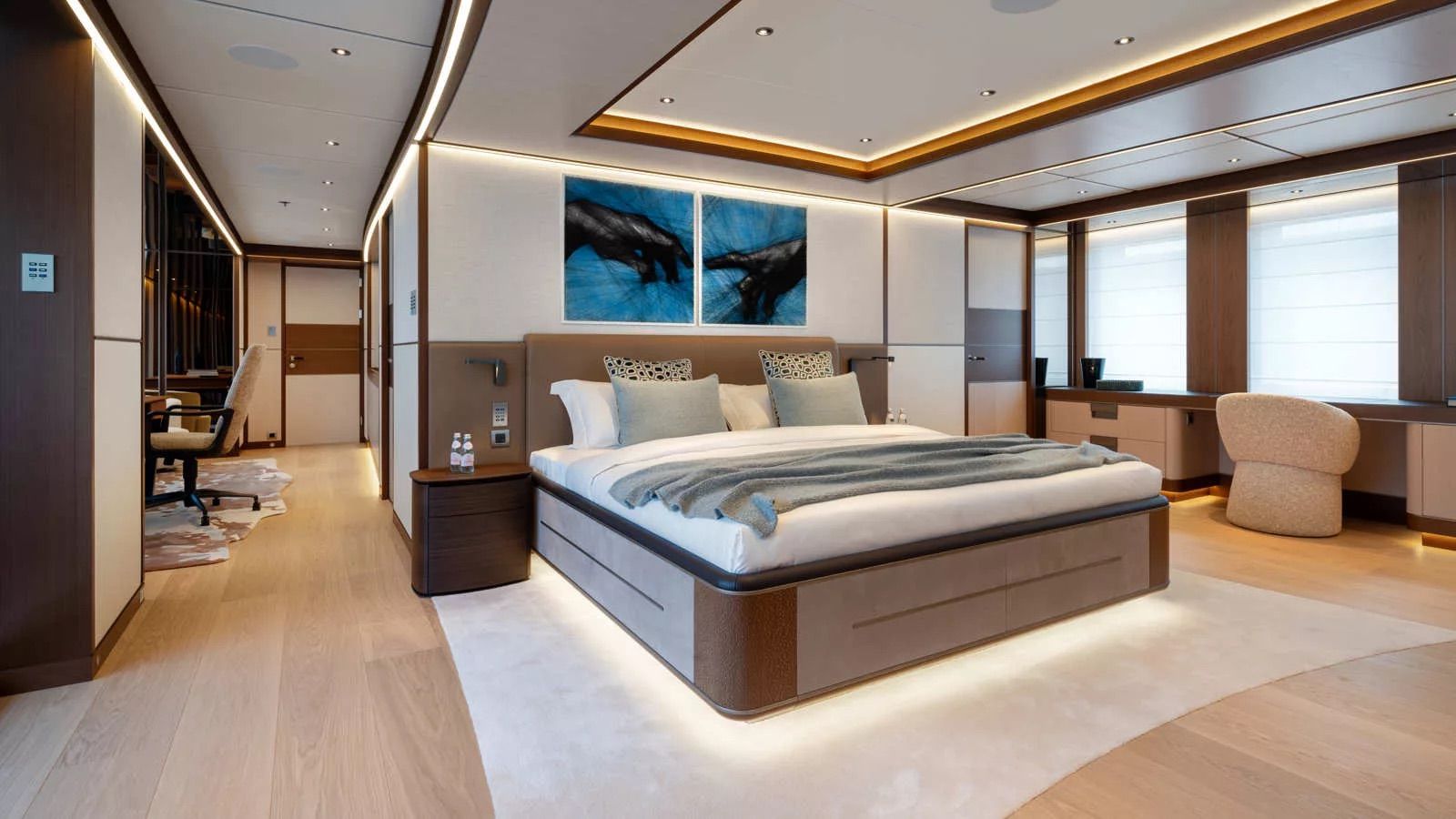 Interior del Heesen Yachts Agnetha
