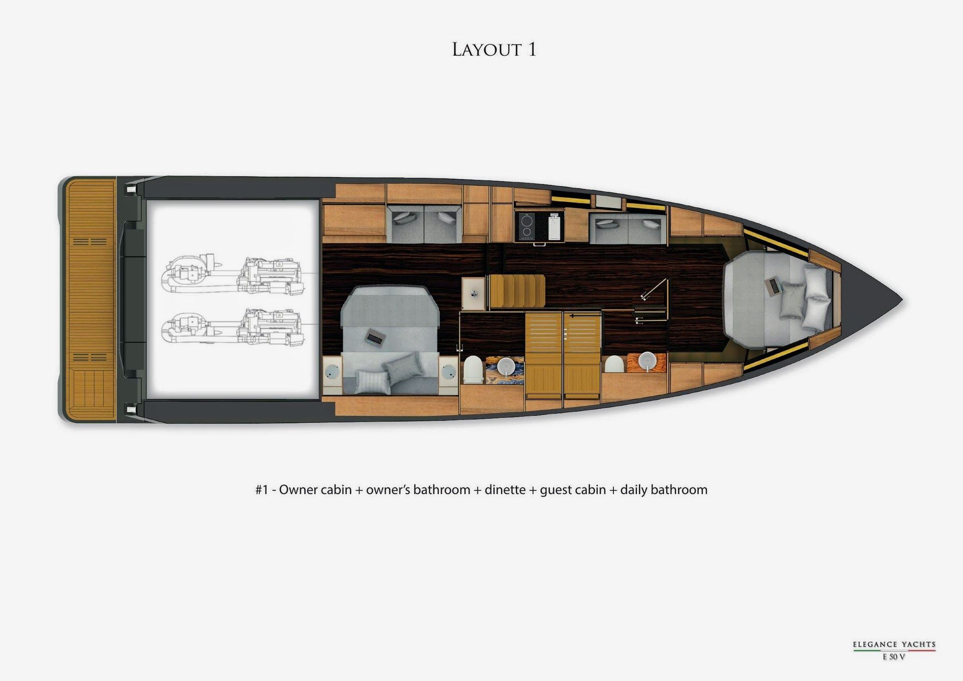 2-Cabin Layout