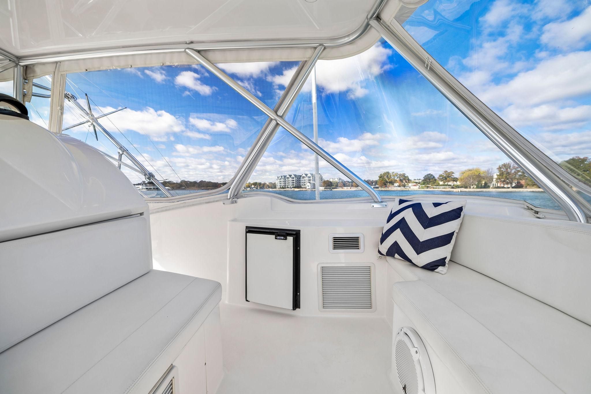 Bertram Convertible 45' Interior