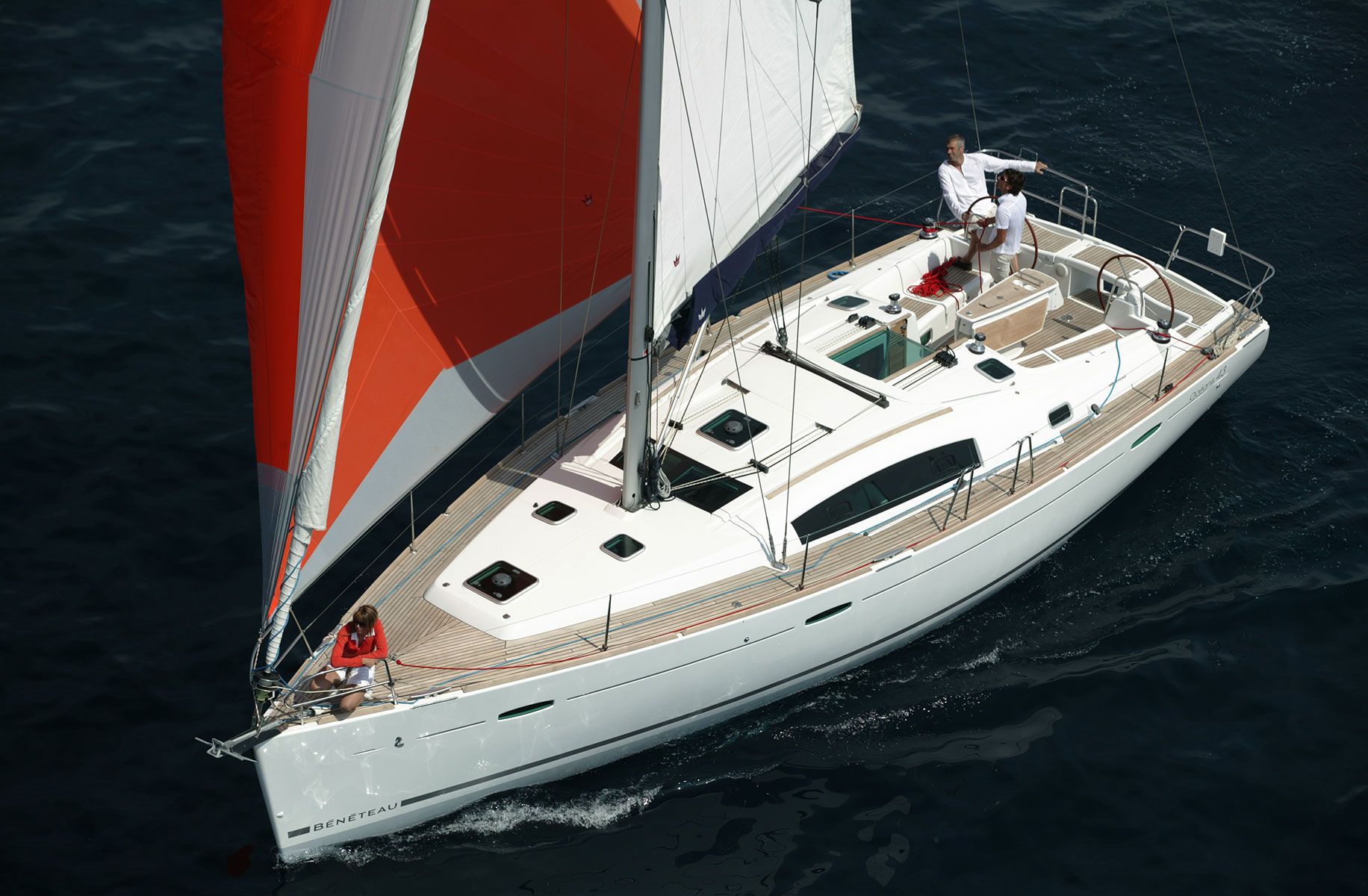 Außenbereich der Beneteau Oceanis 43