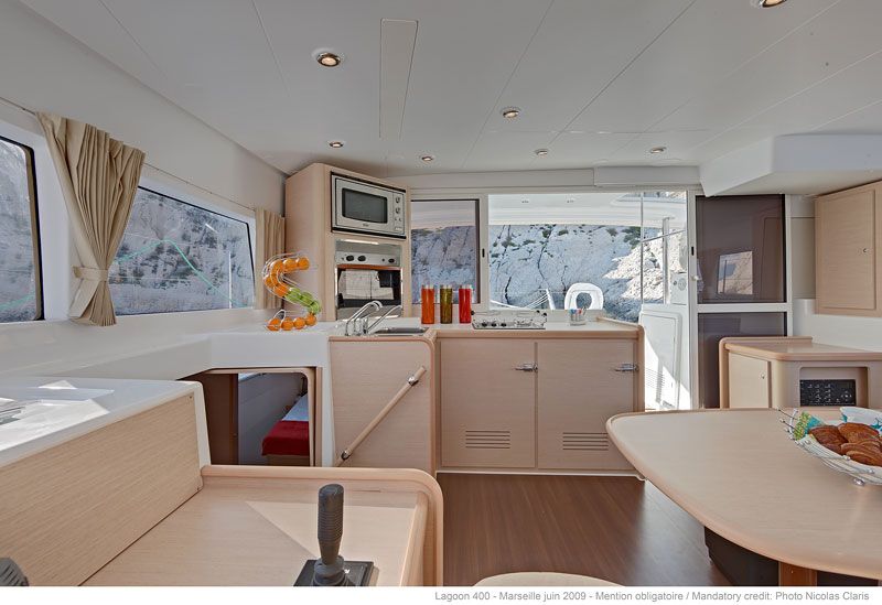 Lagoon 400 Interior