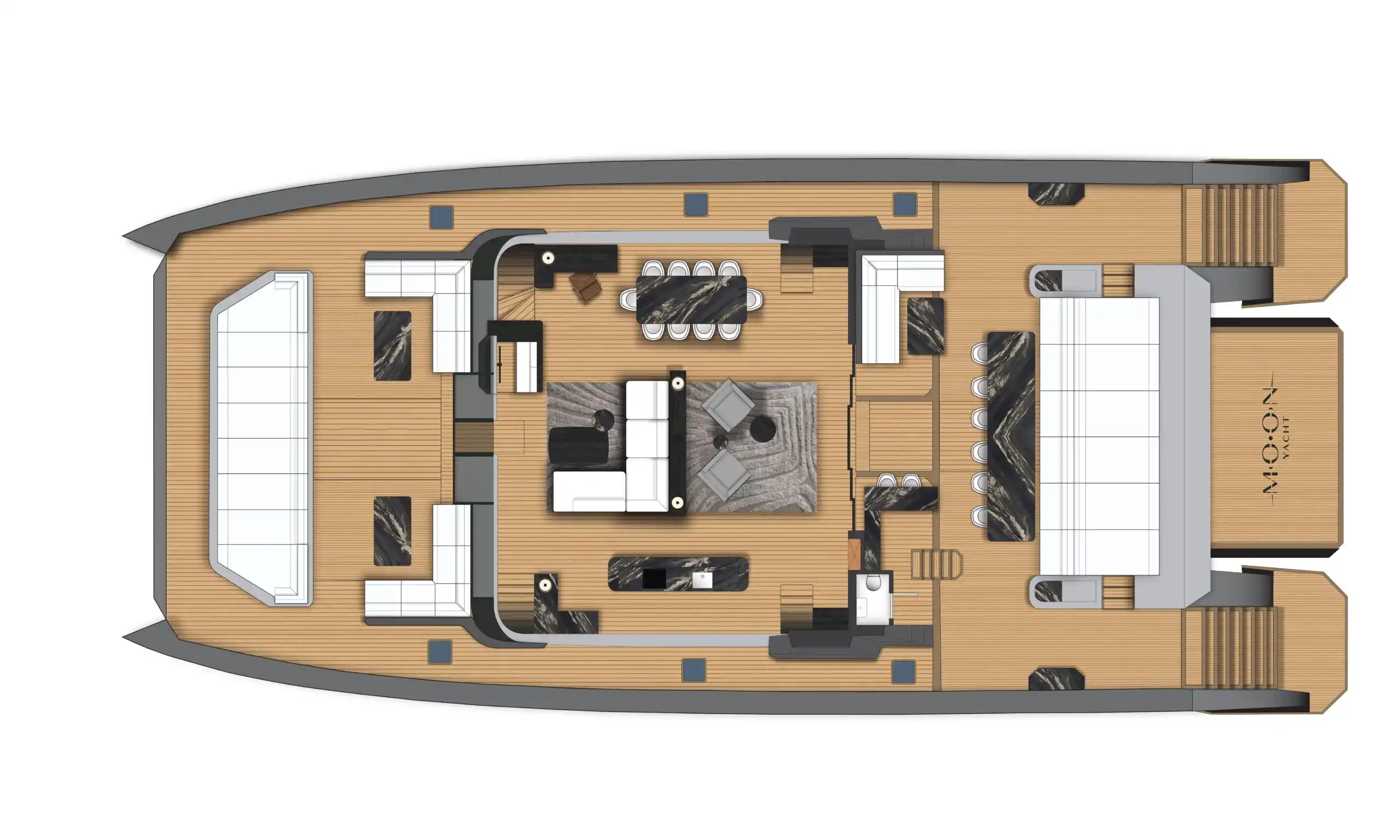 5-cabin Layout