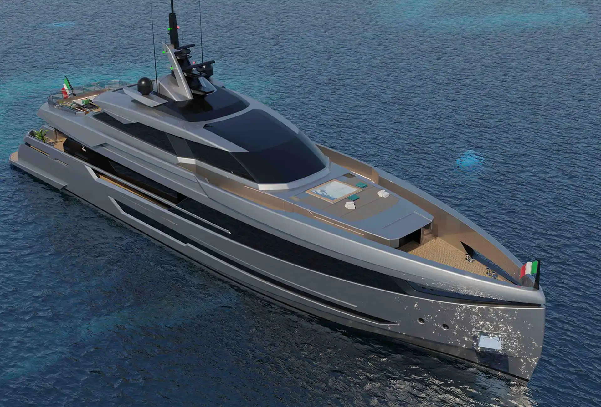 Interior del Columbus Yachts Sport 43 MT