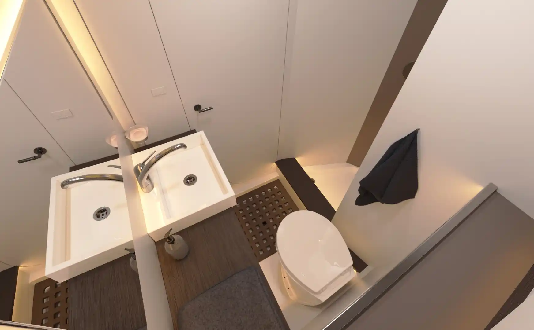 Intérieur du Ribco Marine RSY 53 Inboard